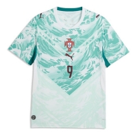 Camiseta Portugal Goncalo Ramos #9 Segunda Equipación Replica Mundial 2026 mangas cortas